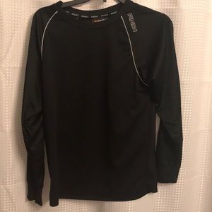 Black and white and1 long sleeve